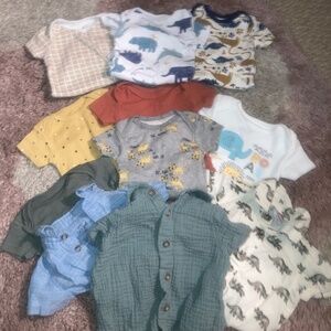 0-3 months baby boy bundle